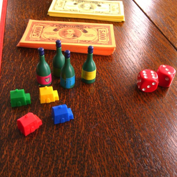 Go for Broke Board Game MB Games Vintage 1993 Family Kid's Stock Market Losing $ - Picture 9 of 16